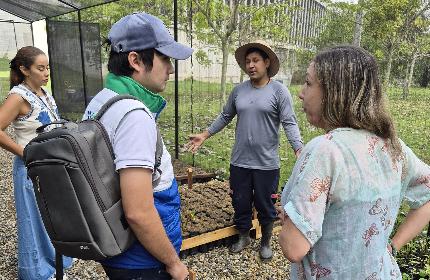  CDMB fortalece control ambiental y resalta aporte del mariposario de Neomundo a la conservación de la biodiversidad